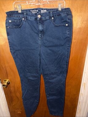 torrid Dark Navy Skinny Jeans - Stretch Denim